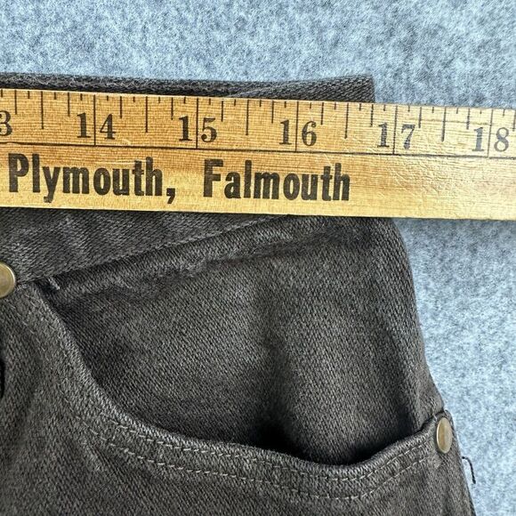 Vintage Wrangler Jeans Mens 36 Long Brown Western Cowboy Workwear Made in USA - Picture 9 of 14